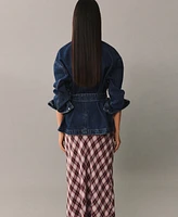 Mango Women's Bow Detail Denim Jacket