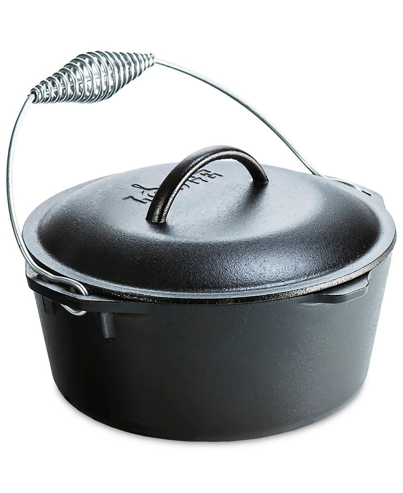 Lodge Cast Iron 5-Qt. Cast Iron Dutch Oven with Bail Handle