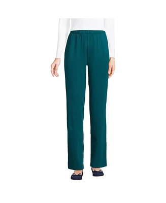 Lands' End Petite Sport Knit High Rise Pants