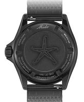 Mido Men's Swiss Automatic Ocean Star Decompression Timer 1961 Black Pvd Stainless Steel Mesh Bracelet Watch 41mm