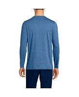 Lands' End Big & Tall Long Sleeve Cotton Supima Tee