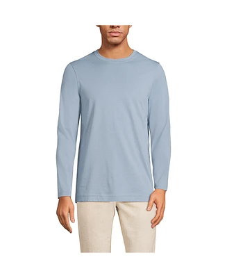 Lands' End Men's Tall Long Sleeve Cotton Supima Tee