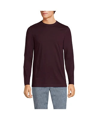 Lands' End Men's Tall Long Sleeve Cotton Supima Tee