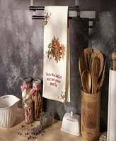 Primitives by Kathy Deck the Halls Kitchen Towel