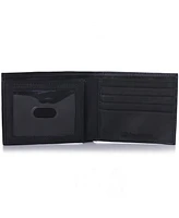 Alpine Swiss Men's Wallet Trifold Bifold Billfolds to choose from Genuine Leather