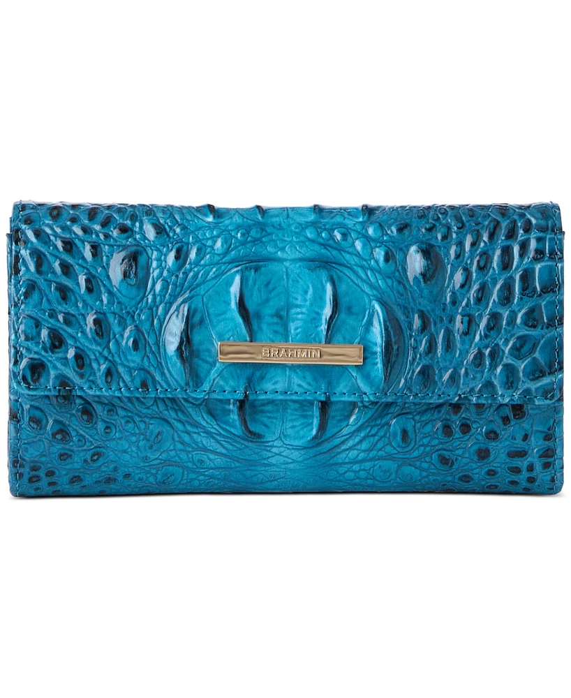 Brahmin Cordelia Embossed Leather Wallet