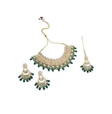 Sohi Women's The Fathiyya Jewellery Set