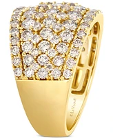 Le Vian Nude Diamond Multirow Cluster Statement Ring (2-5/8 ct. t.w.) in 14k Gold