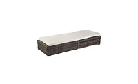 Slickblue Outdoor Leisure Rattan Pool Bed – Stylish and Comfortable Furniture for Relaxation