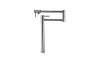 Slickblue Pot Filler Faucet in Brushed Nickel Finish with Extension Shank for Kitchen Convenience