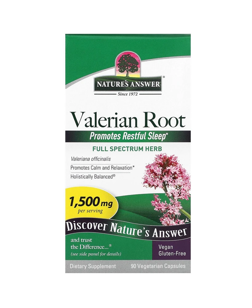 Nature's Answer Valerian Root 1 500 mg