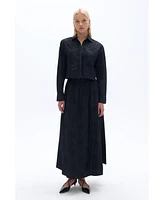 Nocturne Women's Bead Embellished Shirt