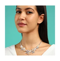 Sohi Women's The Daisy Collar Necklace