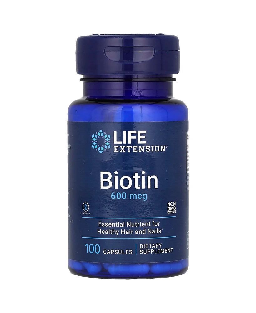 Life Extension Biotin 600 mcg