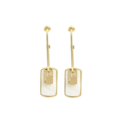 Sohi Women's The Tag Drop Earrings