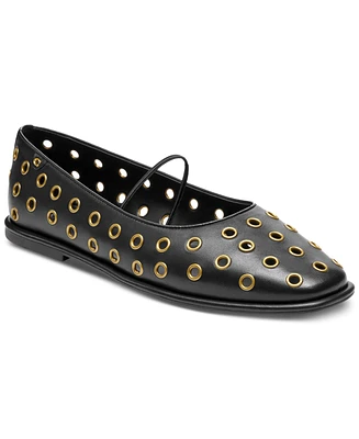 Coach Women's Emilia Grommet Mary Jane Flats