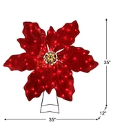 Mr. Christmas 35" Outdoor Twinkling Led Poinsettia