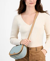 Giani Bernini Saffiano Small Saddle Crossbody