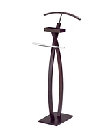 Kings Brand Furniture Laurent Wood/Metal Valet Stand