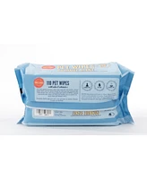 Precious Tails 110pc. Pet Wipes for Dog Cleaning Deodorizing Paws, Butt, Body, Extra Gentle with Aloe & Vit. E