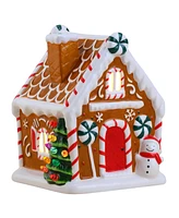 Mr. Christmas 7" Nostalgic Ceramic Lit Gingerbread House