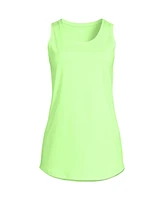 Lands' End Women's Plus Size Supima Cotton Tunic Tank Top