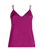 Lands' End Women's Satin Vneck Camisole