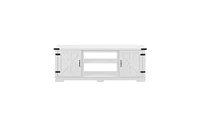 Slickblue Modern Farmhouse Tv Media Stand, Large Barn-Inspired Entertainment Console for Stylish Living Rooms