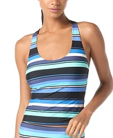 Michael Kors Women's Racerback Tankini Top