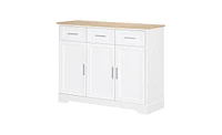 Slickblue Stylish Sideboard Buffet Cabinet for Dining Room Storage and Organization