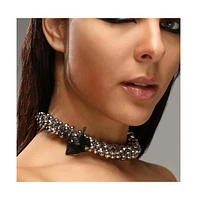 Sohi Women's The Howdy Choker Necklace