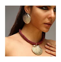 Sohi Women's The Seashell Jewellery Set