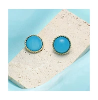 Sohi Women's The Santorini Stud Earrings