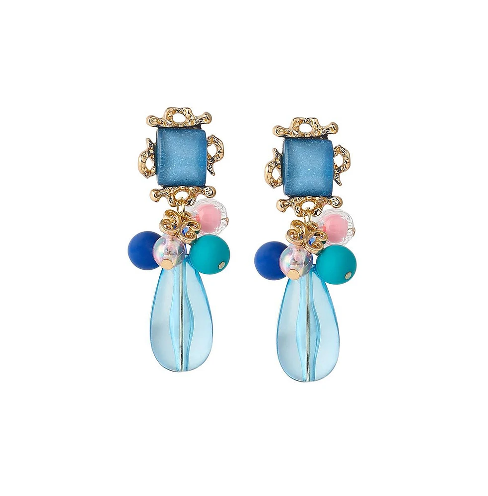 Sohi Women's The Romanesque Drop Earrings