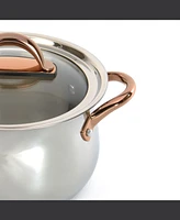 Ouro Casserole with Glass Lid, 8"