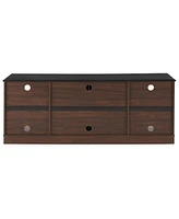 Slickblue Modern Farmhouse Tv Media Stand for Stylish Home Entertainment and Storage