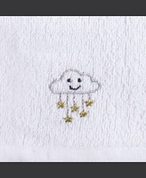 Hudson Baby Infant Unisex Super Soft Cotton Washcloths, Stars, One Size
