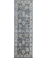 Bashian Rugs Legacy LGC111 2'3"x8' Runner Area Rug