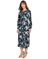 Tommy Hilfiger Women's Posey Paisley Jersey Dress