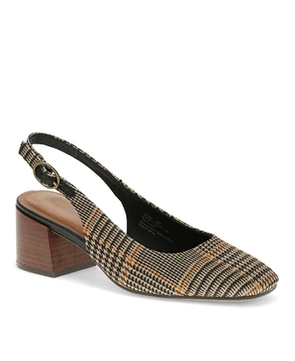 Baretraps Women's Ester Block Heel Slingback Pumps