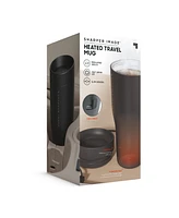 Sharper Image Insulated Heated Travel Mug with Usb-c Powered