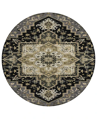Addison Chantille Machine Washable ACN1036 8'x8' Round Area Rug