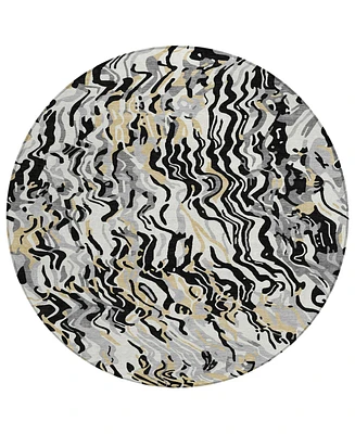 Addison Chantille Machine Washable ACN1038 8'x8' Round Area Rug