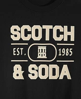 Scotch & Soda Big Boys Short Sleeve Graphic Tee