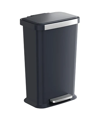 iTouchless SoftStep 13.2 Gal / 50L Step Pedal Kitchen Trash Can with Odor Filter