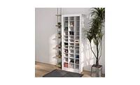 Slickblue Shoe Storage Cabinet for Organized Entryway and Efficient Space Management