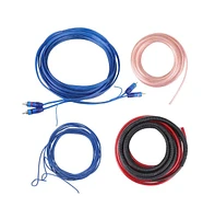 Pyle 20ft Car Stereo Amp & Sub Wiring Kit, 4-Gauge - PLAM40