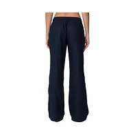 Edikted Women's Yasmine Linen Look Pants