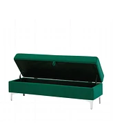 Slickblue Storage Bench for Stylish Seating and Space-Saving Organization