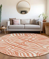 Addison Chantille Machine Washable ACN1042 8'x8' Round Area Rug